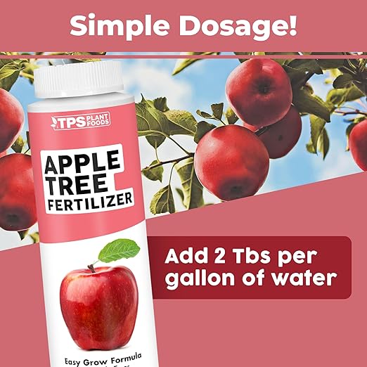 Apple Tree Fertilizer – Liquid Plant Food for Bigger Harvests, Stronger Roots & Healthy Growth, 8 oz