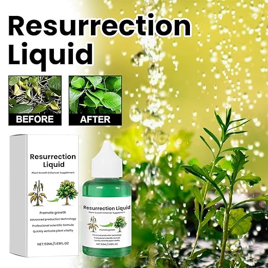 Plant Resurrection Liquid,Plant Growth Enhancers Succulent Root Boosters Stimulators,Indoor Plant Fertilizers Nutrients Solution