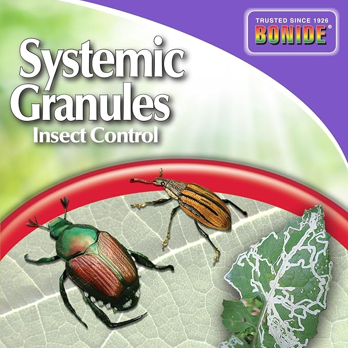 Bonide Systemic Insect Control, 1 lb. Ready-to-Use Granules for Long Lasting Insect Control in Lawn and Garden (Pack of 12)