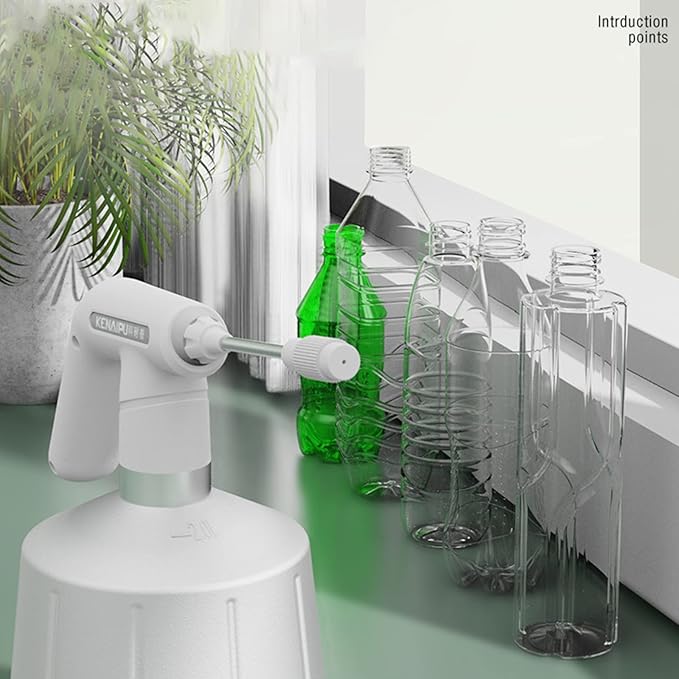 Electric Garden Sprayer 1.5/2 / 2.5L Plant Mister Spray Bottle for Indoor Outdoor Automatic Watering Can Spritzer Water Spray Bottle for Small