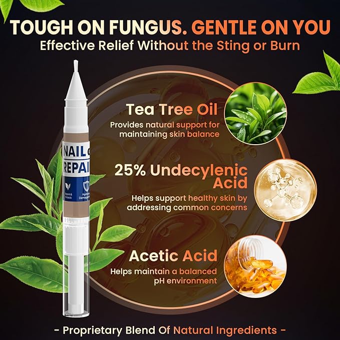 Athletes Foot Spray Treatment, Toenail Fungus Treatment Extra Strength Pen for Toenail & Finger, More Pure Natural Plant Extracts, Foot Fungus Treatments