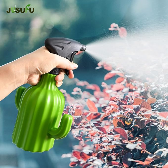 Plant Mister Spray Bottle，Spray Bottle for Indoor and Gardens, Continuous Water Mist Sprayer for Plants, Flowers, Cleaning (green 600ml/20oz)