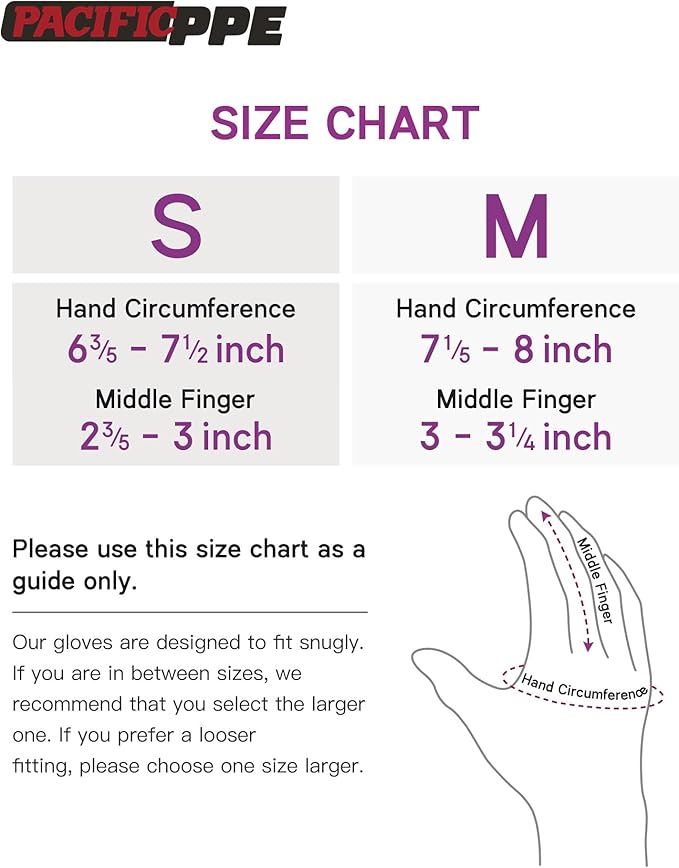 PACIFIC PPE 6 Pairs Gardening Gloves for women and Ladies, Rubber Coated Garden Gloves, Outdoor Protective Work Gloves, Medium Size fits Most, Purple & Red