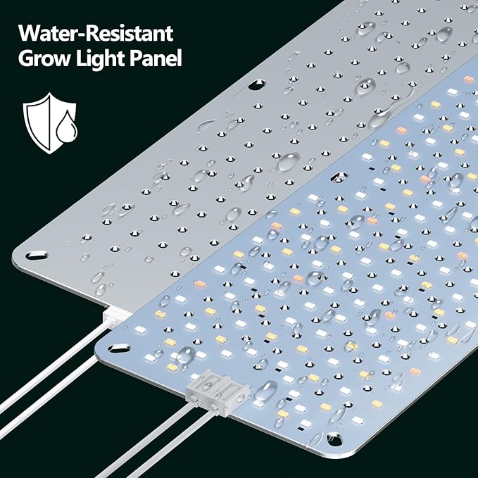 Grow Lights for Indoor Plants Full Spectrum,High PPFD 1920LEDs Plant Lights with 4/8/12/16/20H Timer, Flexible Series & Parallel Connection for Indoor Growing(10 Pack)