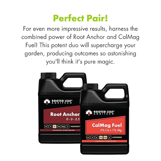 Root Anchor - Carbon Based Humic and Kelp Fertilizer, Nitrogen Free with Potassium to Improve Soil and Enhance Plant Growth for Garden Plants Grass Lawns - 2.5 Gallon