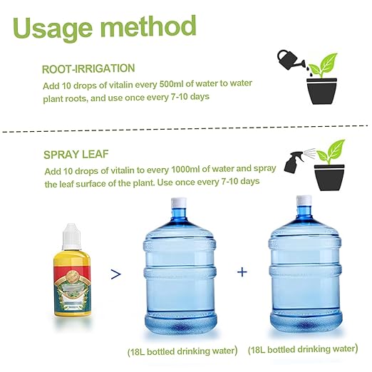 2Pcs Root Booster for Plants, Flowers, Vegetables, Fertilizer for Improving Growth, Nutritious Liquid Fertilizer, Perfect for Gardener, 50ml