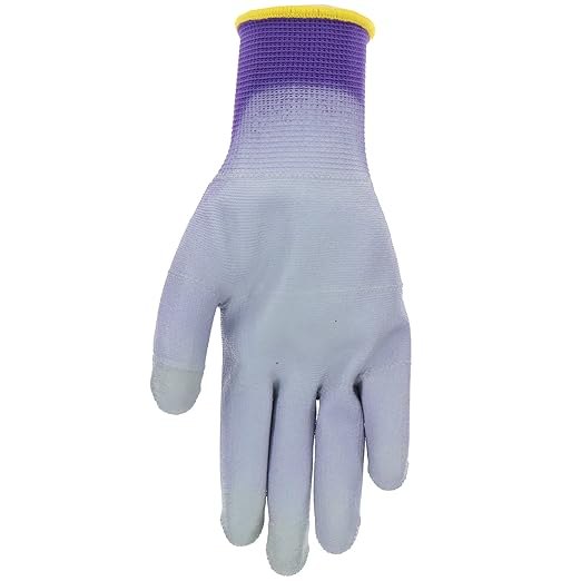 Smart Mud, 2 Pair Pack, Rasberry/Eggplant, PU Coating, Precision Grip, Breathable Shell, Abrasion Resistanec, Touchscreen Compatible