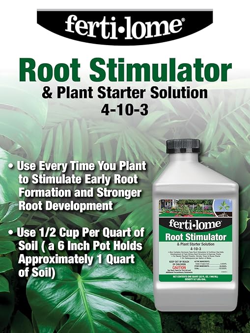 Fertilome (10650) Root Stimulator & Plant Starter Solution 4-10-3 (1 gal)