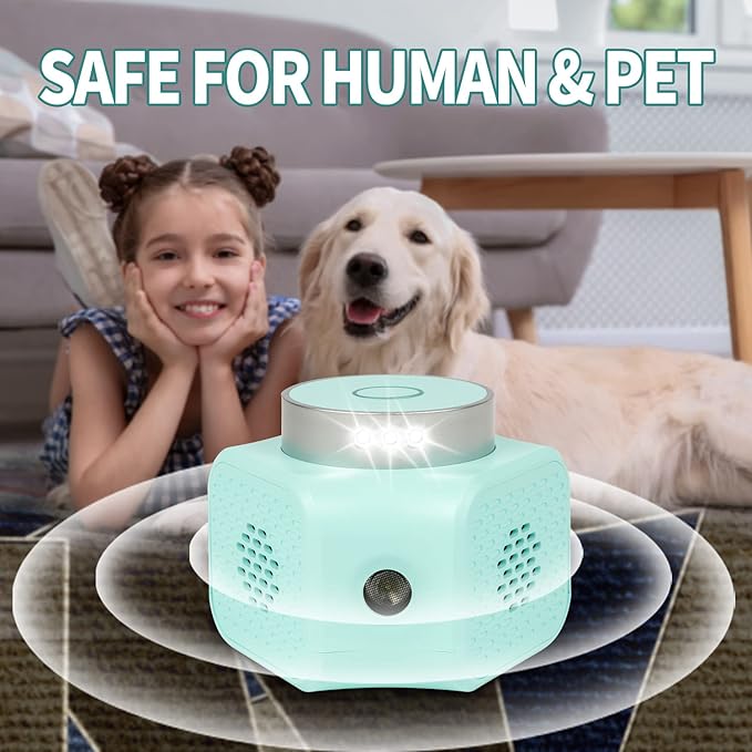 CYBERGIANT Rodent Repellent Ultrasonic Plug in - Squirrel Deterrent, Mouse Deterrents, Rodent Repellent Indoor - Squirrel Repellent for Attic Garage RV - Rat Repellent Ultrasonic - UR02 Light Blue