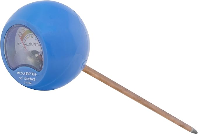 AcuRite 01410M Soil Moisture Meter, Blue