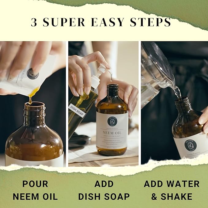 Plant Vitality Duo – Liquid Fertilizer & Neem Oil