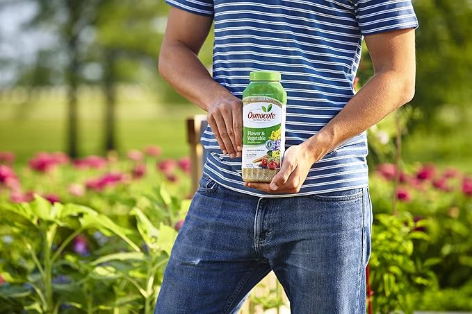 Osmocote Smart-Release Plant Food, Flower & Vegetable, Plant Food for Vegetables and More, 2 lb.