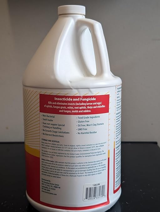 Eliminator® Natural Insecticide & Fungicide Spray – Organic, Oil-Free Pest Control for Spider Mites, Aphids & Powdery Mildew, Botrytis, Fungus Gnats – Residue-Free, Indoor & Outdoor Plant Protection