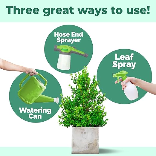 Plant Food Outdoor – Liquid Plant Fertilizer for All Plants, Vigorous Growth & Strong Roots, 1 Gallon
