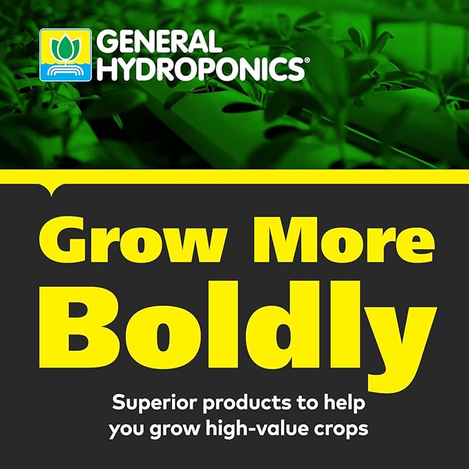 General Hydroponics Flora Nova Grow Fertilizer, 2.5 gal, Natural