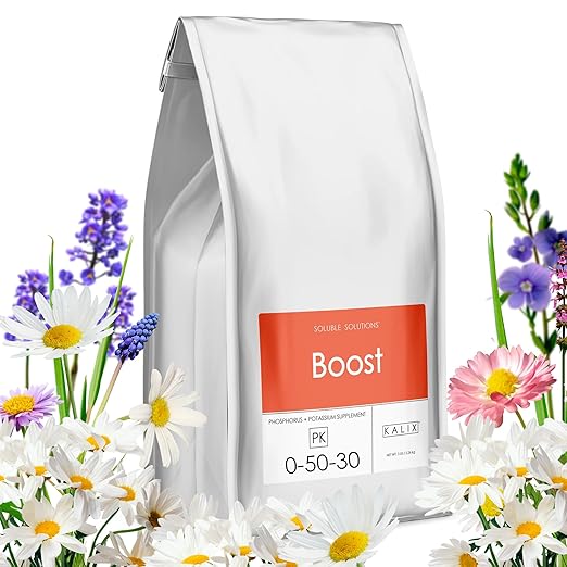 KALIX 0-50-30 Bloom Booster Fertilizer | High-Phosphate Formula for Flowering & Fruiting | Clean Soluble Powder | Compatible with Drip Systems & Soil | Professional-Grade Plant Nutrition