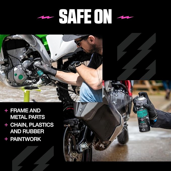 Muc Off Motorcycle Protectant, 500 Milliliters - Premium, Corrosion-Inhibiting Post-Wash Motorbike Protection Spray - Safe On All Finishes