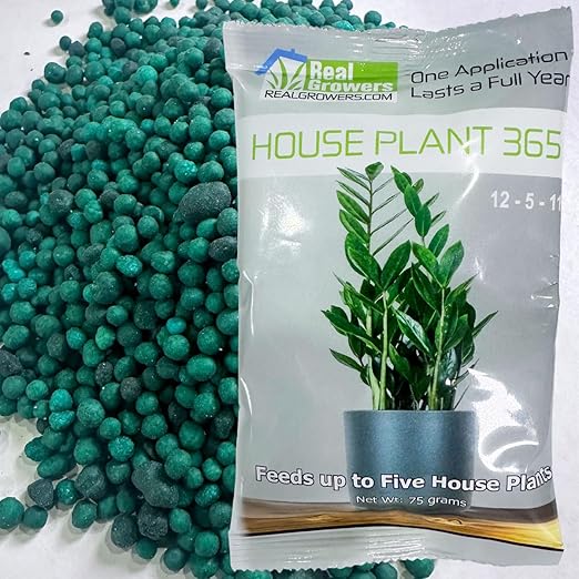 Real Growers House Plant 365 - Slow Release Houseplant Nutrients (75 Grams)