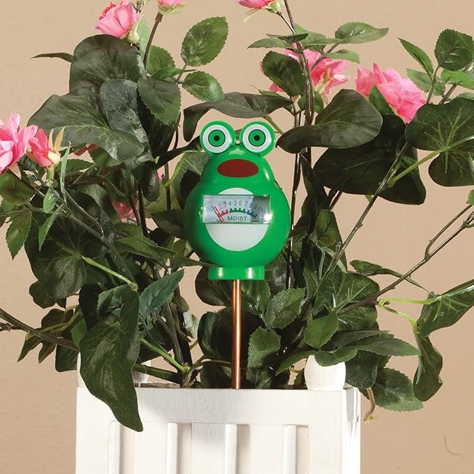 Simply Conserve AM Conservation Group MM071-F Soil Moisture Meter, Green Frog