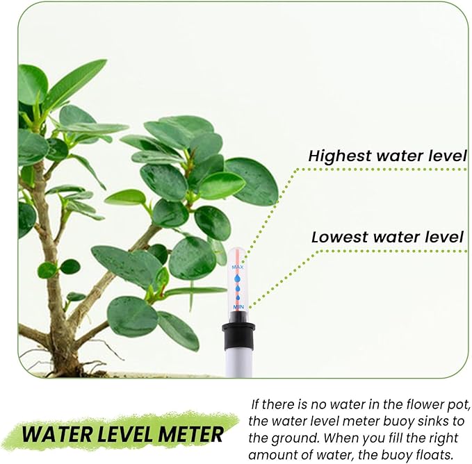 Pack of 10 Soil Moisture Meter, 20 cm Plant Water Level Indicator, Water Level Indicator, Soil Moisture Meter, Sensor