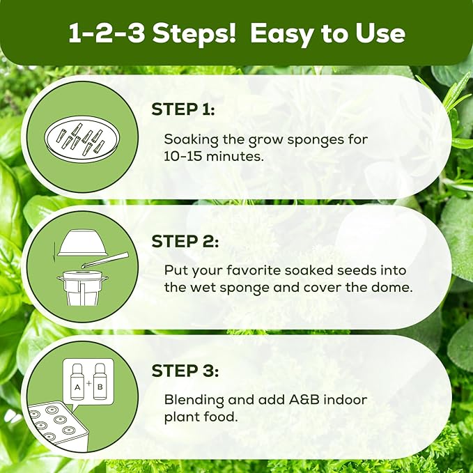 12-Pod Salad Seed Kit Compatible with All Hydroponics, 9 Pack Varieties: Mixed Lettuce, Romaine, Spinach, Kale, Arugula, Swiss Chard, Cherry Radish, Mexican Chili - Easy to Grow, High Germination