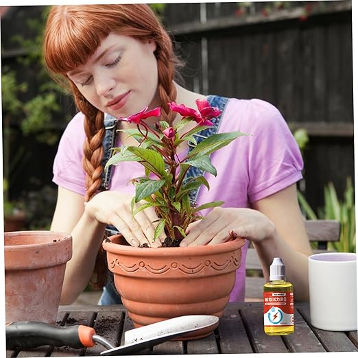 Garden Fertilizers 50ML General Indoor Plant Fertilizer Practical House Plant Fertilizer Concentration Flower Nutrient Solution Rooting Hormone for Cuttings, Spray Leaf, Indoor Plan