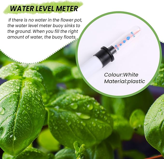 Pack of 10 Soil Moisture Meter, 20 cm Plant Water Level Indicator, Water Level Indicator, Soil Moisture Meter, Sensor
