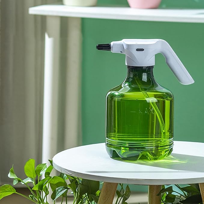 Spray Bottles Mist Sprayer – Electric Mist Sprayer, Transparent Cleaning Tool | USB Rechargeable Container, 3L Multifunction Bottle for Gardening Tasks, Plant Watering, Home Cleaning, Outdoor Use