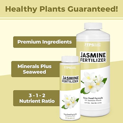Jasmine Fertilizer – Liquid Plant Food for More Blooms & Healthy New Growth, 8 oz