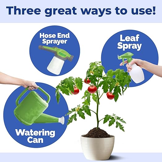 Phosphorus & Potassium Fertilizer – Liquid Bloom Booster for Strong Roots, Better Blooms & Improved Fruit Development, 32 oz