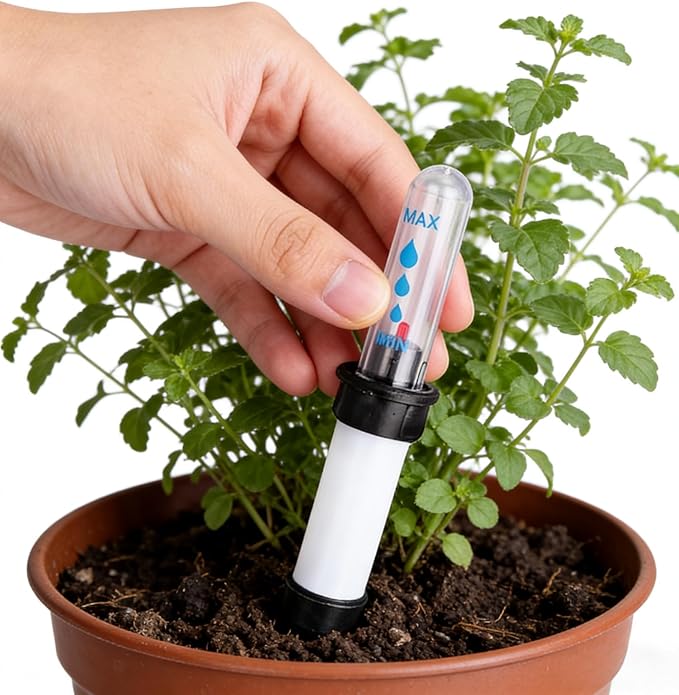 4Pcs Water Indicator for Plants, Flower Pot Water Shortage Reminder Water Level Gauge Plant Moisture Indicator,Soil Moisture Water Level Reminder for Plants (150ml)