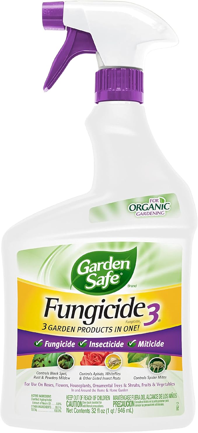 Garden Safe 32 oz. Fungicide and 32 oz. Insecticidal Soap Ready-to-Use Sprays, 2 Count