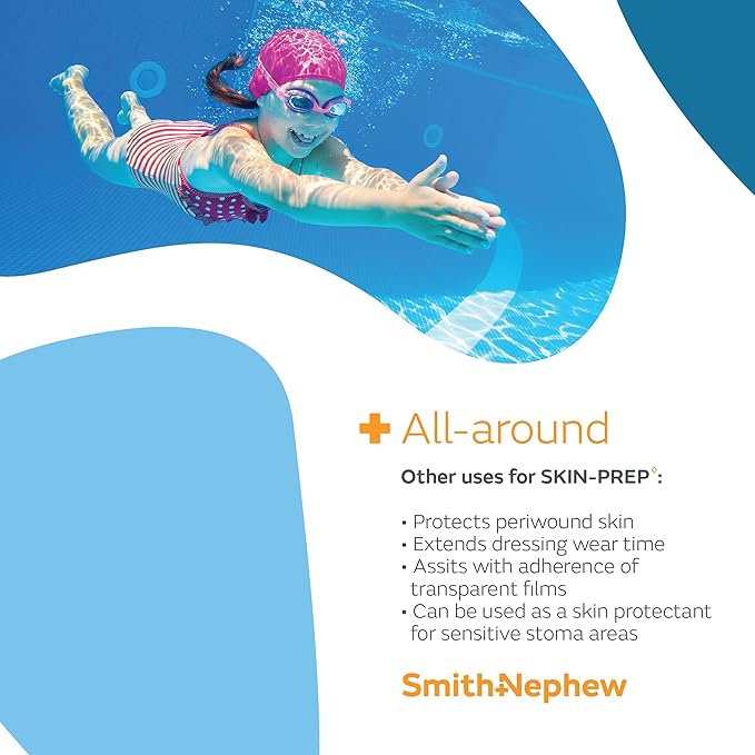 Smith & Nephew SW420200 Skin-PREP Spray, Protective Dressing Spray, Skin Barrier Film, Contains Alcohol, 4 Ounces