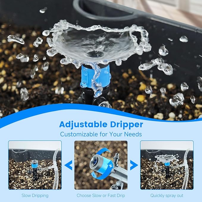 Smart Plant Watering Devices for Indoor Garden, 2.4GHz WiFi Automatic Self Watering System for Potted Plants, GreenVation Drip Irrigation Kit with Tuya/Smart Life APP Control