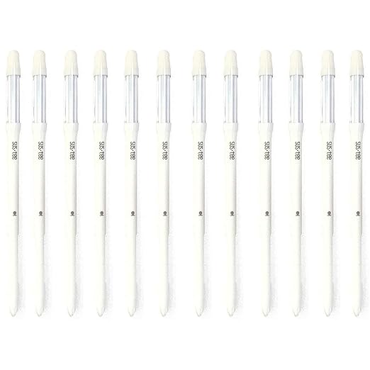 IPPINKA Sustee Aquameter, Bundle of 12, House Plant Soil Moisture Meter, Best for Indoor Potted Plants - Medium White Refillable