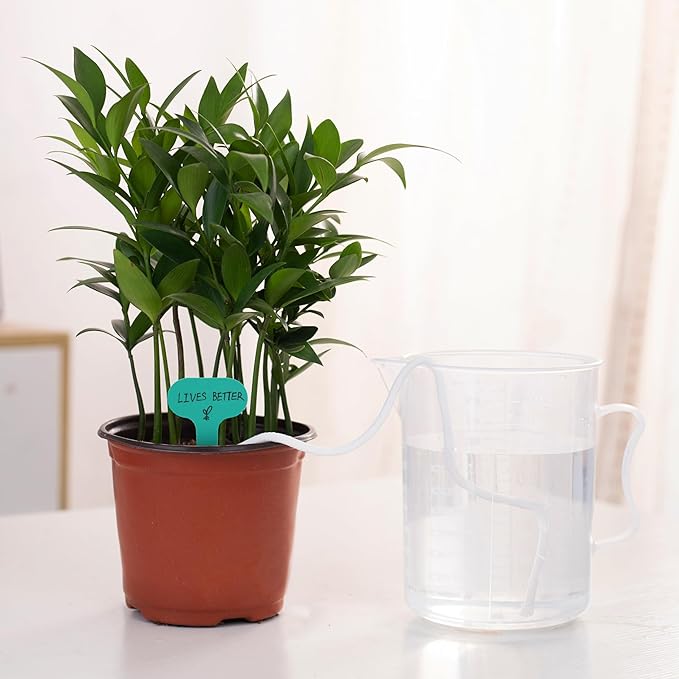 ORIMERC 30 feet 1/8 inch Self Watering Capillary Wick Cord Vacation Plant Sitter DIY Hydroponic Wicking Self-Watering Planter Pot Automatic Water System Device Potted Violet Auto Seedling Waterer Rope