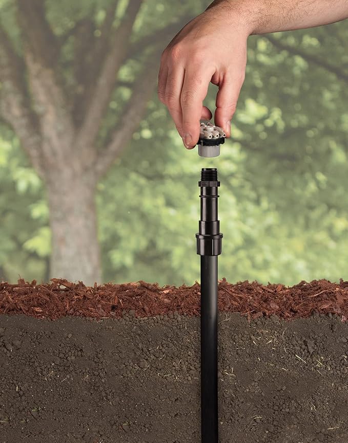 Rain Bird PRS05030S Drip Irrigation 30 PSI Retrofit Pressure Regulator for 1/2" Threaded Riser