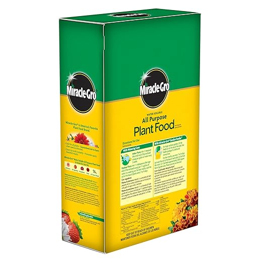 Miracle-Gro Water Soluble All Purpose Plant Food - Fertilizer for All Indoor or Outdoor Plants Including Roses, Flowers, Vegetables, Houseplants, Trees, and Shrubs, 12.5 lbs.