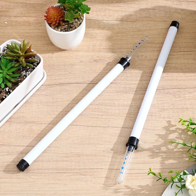 DOITOOL 2 Pcs Water Level Indicator for Plants 14 Inch Floating Buoy Moisture Meter Gauge Water Indicator for Flower Pot Planter Indoor Outdoor Gardening Soil Shortage Reminder