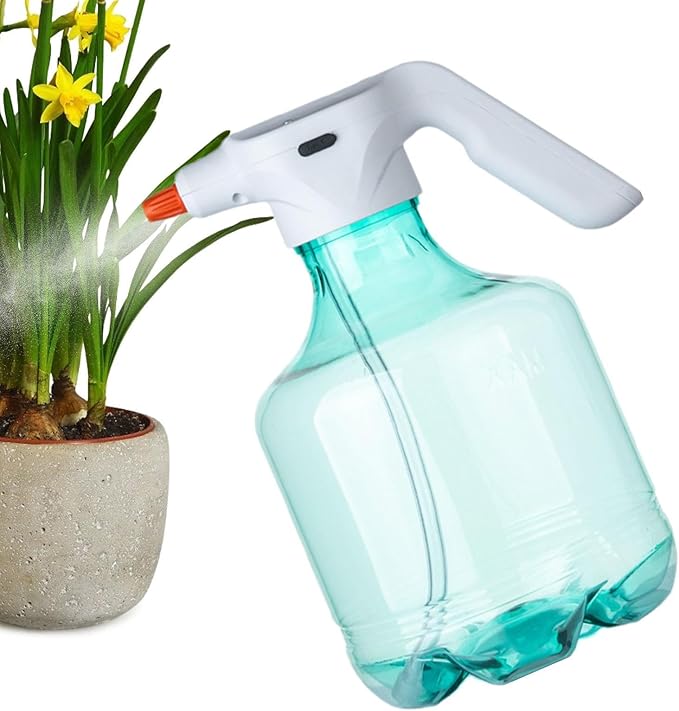 Spray Bottles Mist Sprayer – Electric Mist Sprayer, Transparent Cleaning Tool | USB Rechargeable Container, 3L Multifunction Bottle for Gardening Tasks, Plant Watering, Home Cleaning, Outdoor Use