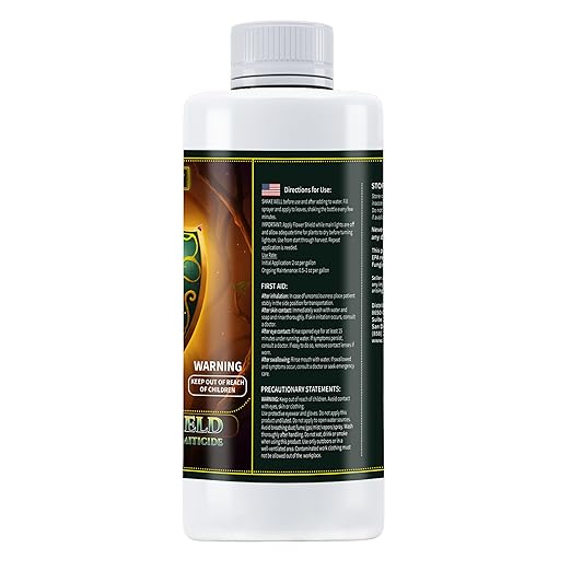 Humboldts Secret Flower Shield | Plant Care Spray for Routine Foliar Application & Maintenance | Naturally Derived, Oil-Based Formula | Indoor & Outdoor Plants | 8 Ounce