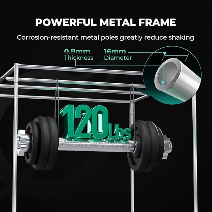 MARS HYDRO 3.3x3.3 Grow Tent Pro, 39"x39"x71" 2000D Thickened Polyester Canvas & High Reflective Mylar, Larger Observation Window, Controller & Socket Hanger,for TS1000/FC3000 Indoor Plant Growing