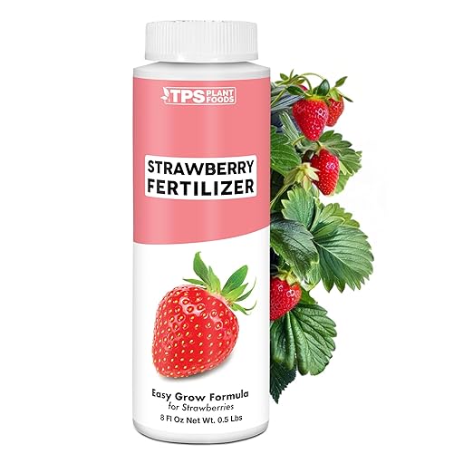 Strawberry Fertilizer – Liquid Plant Food for Better Flowering, Bigger Berries & Stronger Root Runners, 8 oz