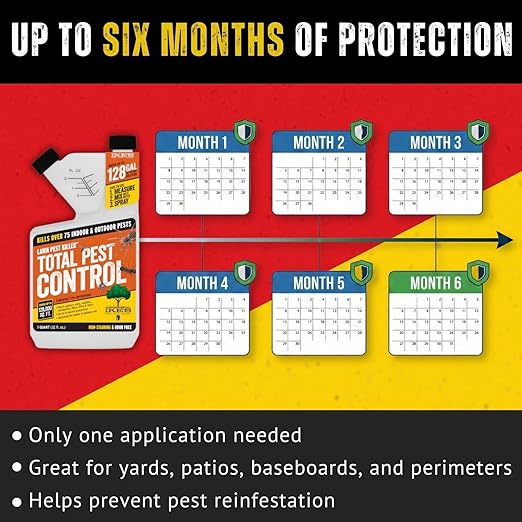 Ike's Pest Control Concentrate - 7.9% Bifenthrin, Indoor/Outdoor Insect Killer - Quart - Liquid