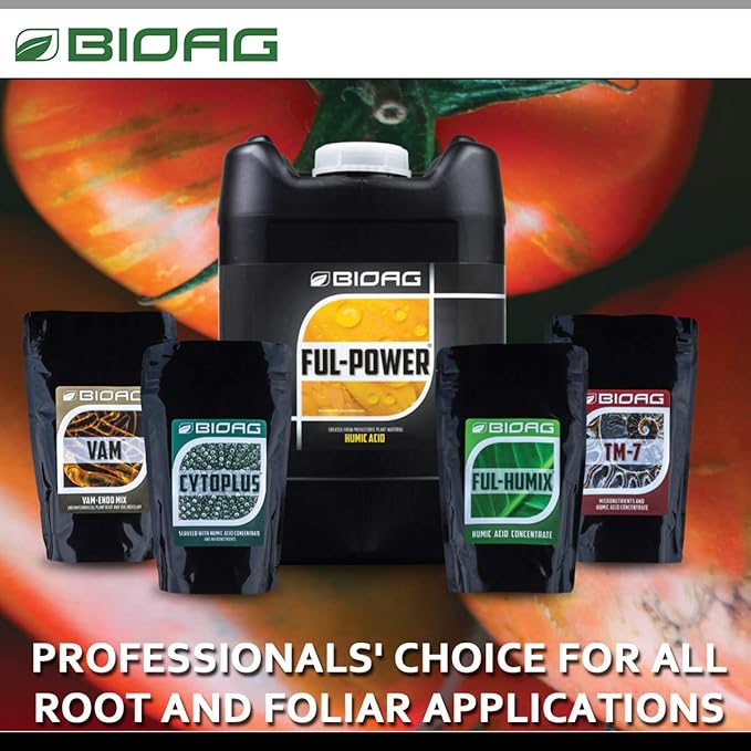 BioAg VAM Endo-Mix 7-Blend Mycorrhizal Root & Soil Inoculantfor Transplanting, Root Growth, Seed Germinating, All Plants, Lawn (1 kg)