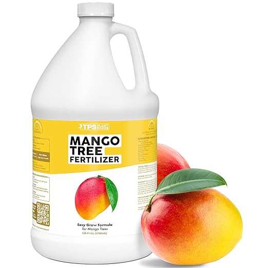 Mango Tree Fertilizer – Liquid Plant Food for More Fruit, Stronger Blossoms & Healthy Tree Growth, 1 Gallon