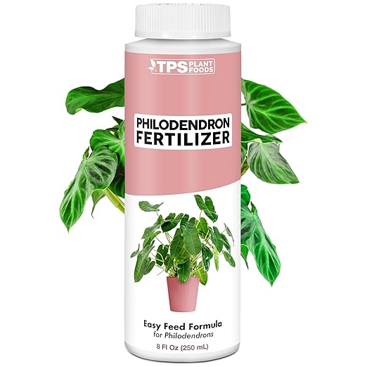 Philodendron Fertilizer – Liquid Plant Food for Bigger Leaves, Lush Foliage & Steady New Growth, 8 oz