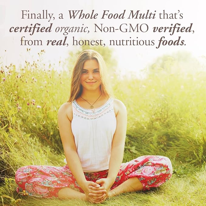 Garden of Life Organics Multivitamin for Women,Womens Multi with Vitamin C,D,Folate,B6,B12,Biotin,Iron,Vegan Whole Food Vitamins for Women,Energy,Skin,Nails,120 Tablets,(Pack of 2)