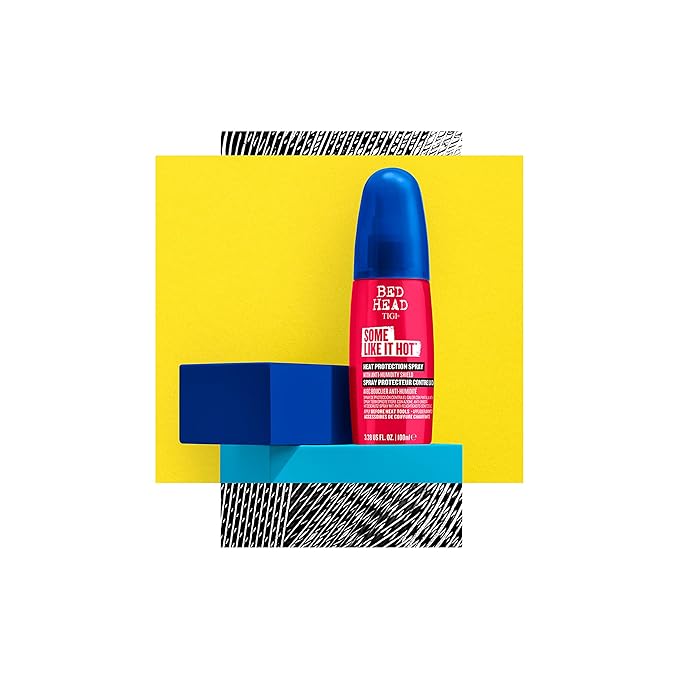 TIGI Heat Protection Spray | Bed Head | For Heat Styling | 3.38 fl oz | Pack of 2