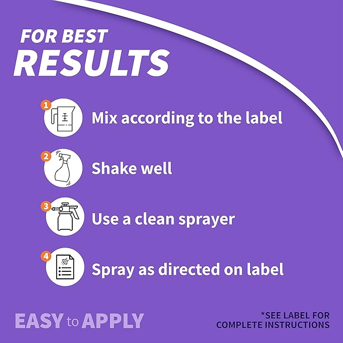 Bonide Eight Insect Control Vegetable, Fruit & Flower, 32 oz Concentrate Long Lasting Insecticide for Beetles and More